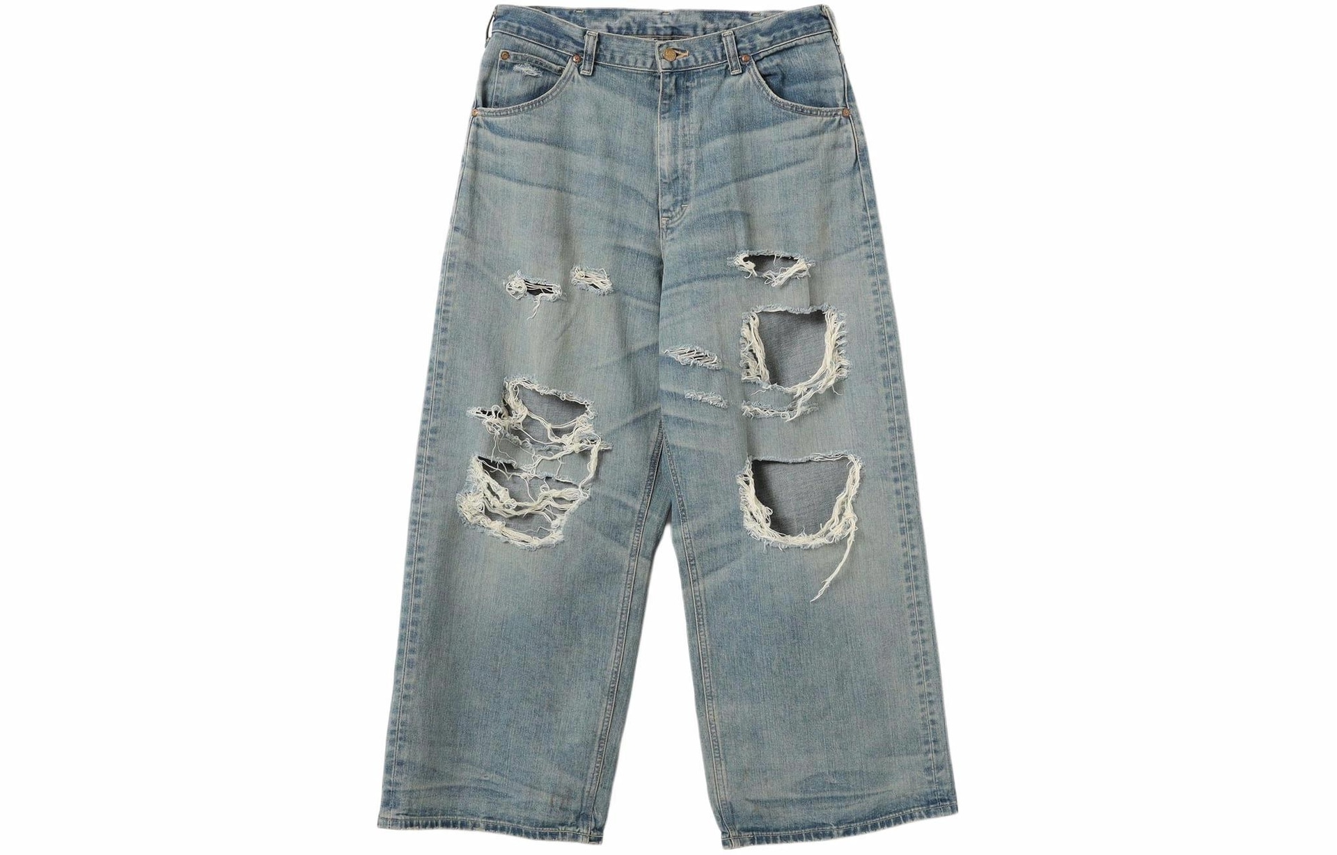 Lee x BEAMS Special Order Crash Baggy Denim Pants