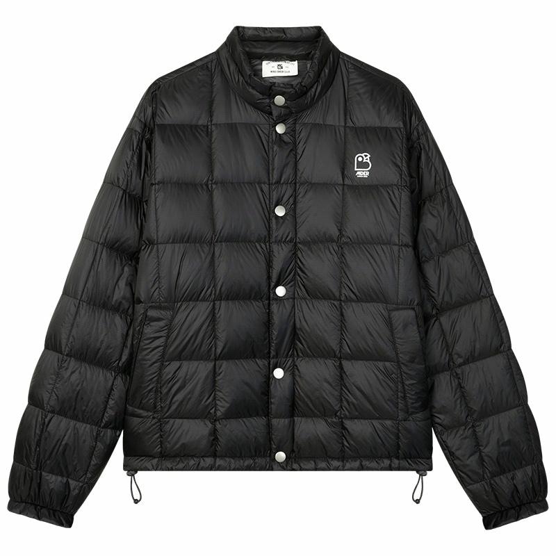 MIND ERROR Basic Logo Plaid Jacket