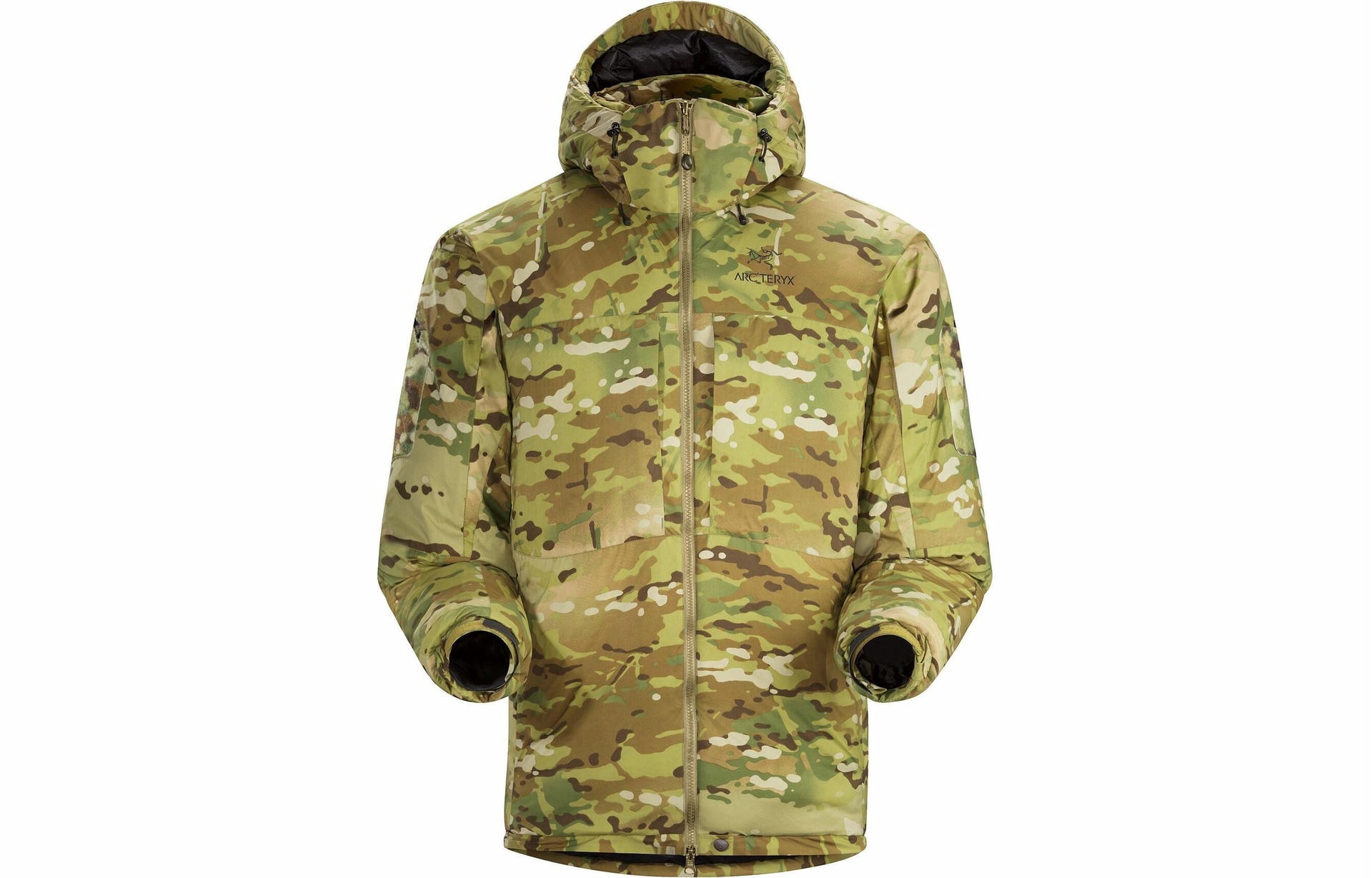 Arcteryx Camo Hooded Jacket