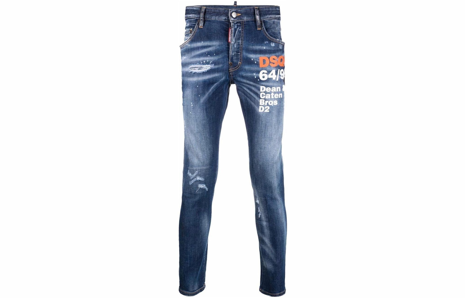 DSQUARED 2 DSQUARED2 SS22 Logo Print Jeans