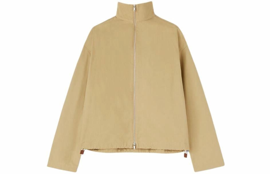 JIL SANDER OrganiCotton Blouson Jacket With Embossed