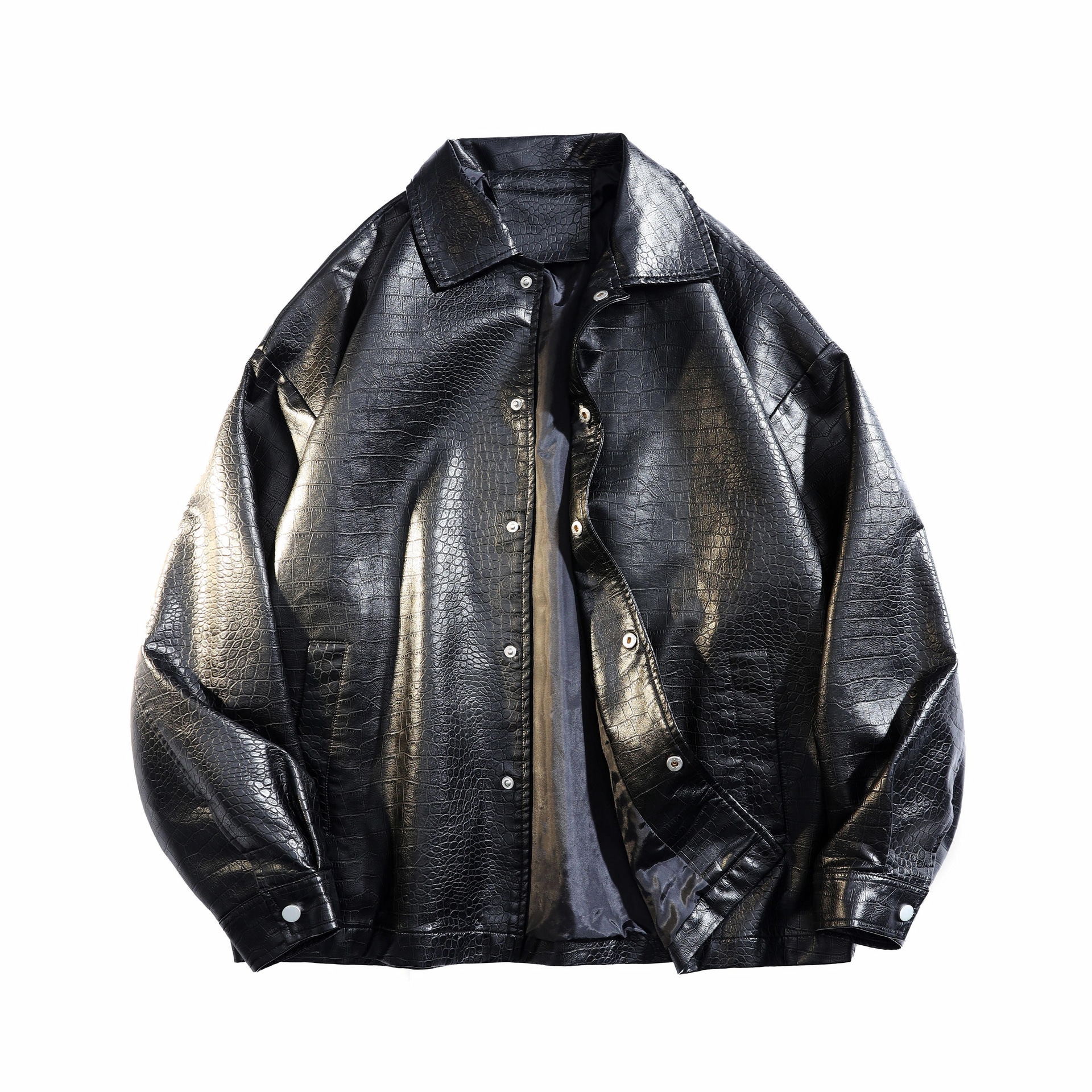 LIVINGTOWN PU Leather Jacket