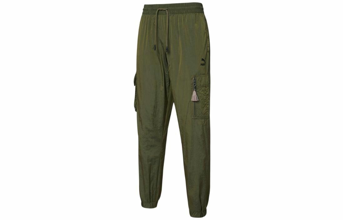 Puma Paisley Cargo Olive