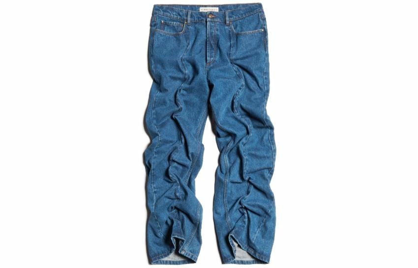 Джинсы Y/Project SS23 Classic Wire Jeans Blue