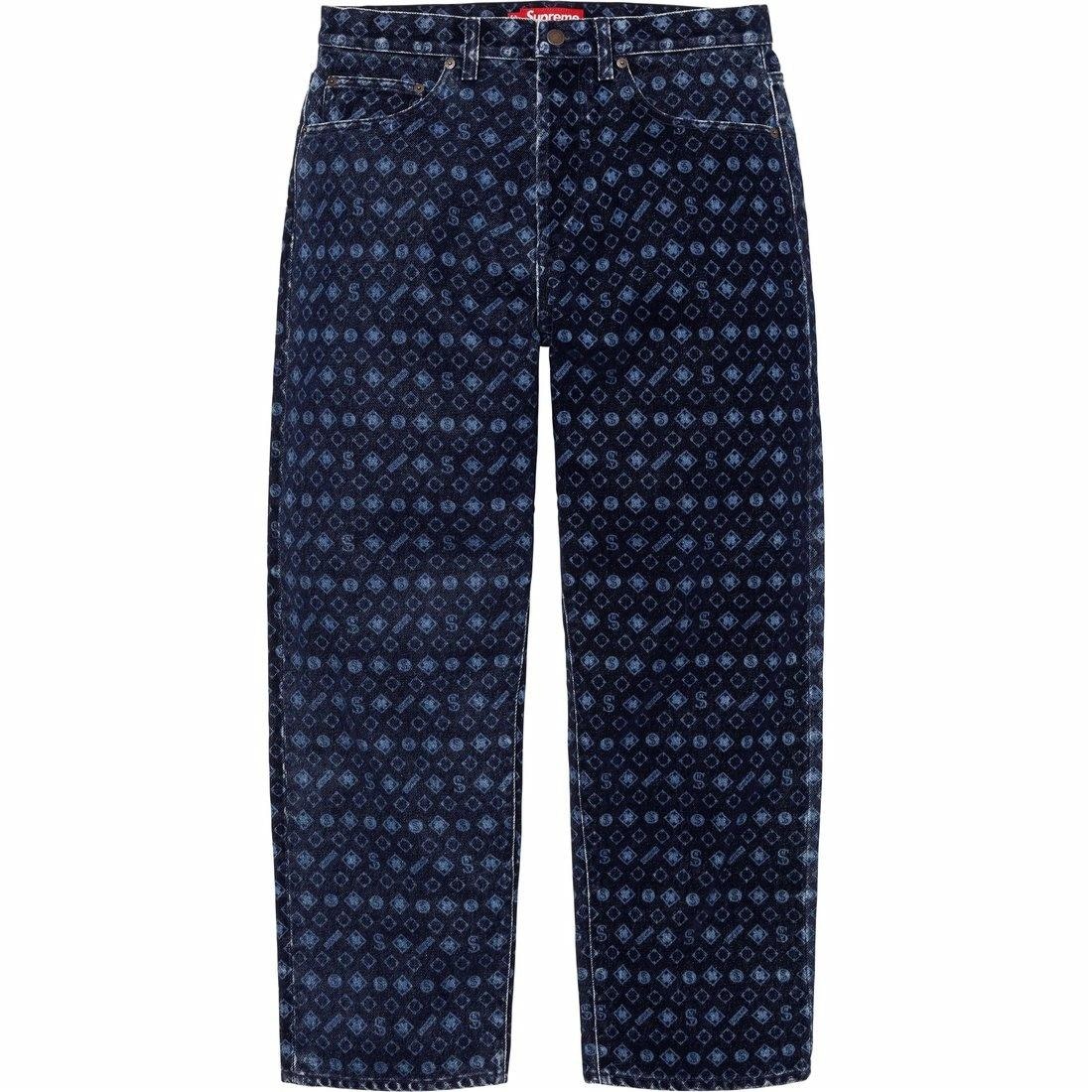 Supreme Flocked Loose Fit Jean — фото 3