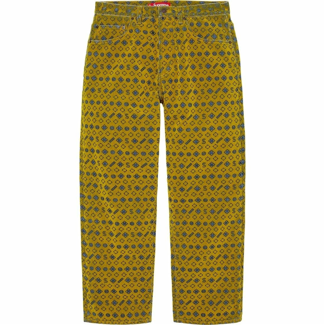 Supreme Flocked Loose Fit Jean — фото 6