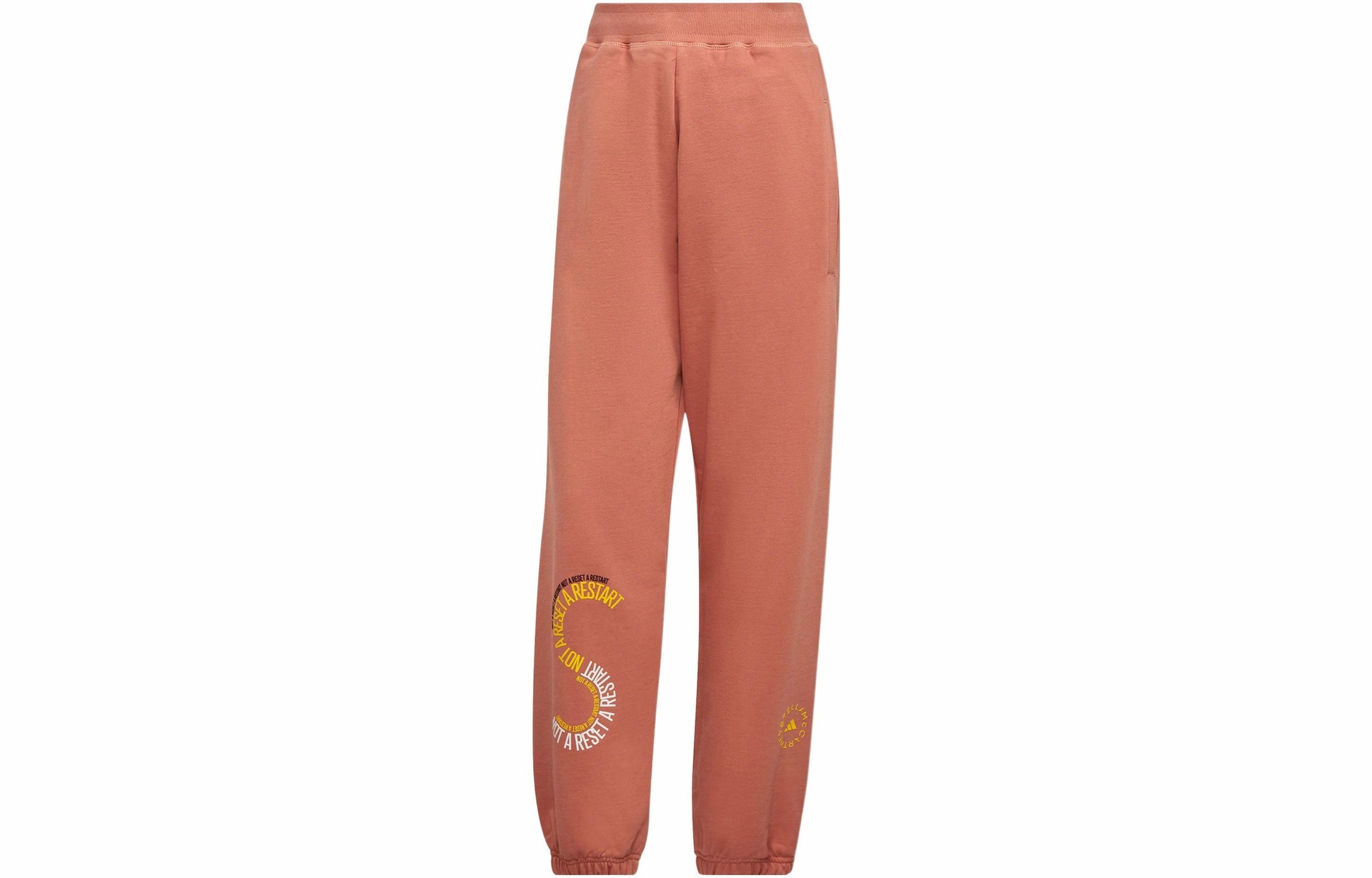 Adidas x Stella McCartney Logo Joggers Orange
