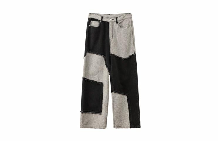 NO ONE ELSE Wide Leg Jeans Black