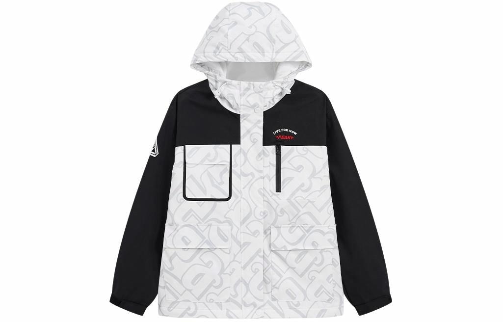 Peak Wugu Fengdeng Hoodie Black/White