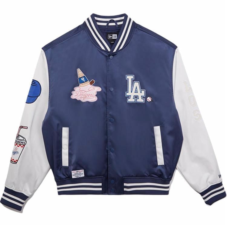 New Era x MLB SS25 Dodgers Ice Cream Embroidery Jacket