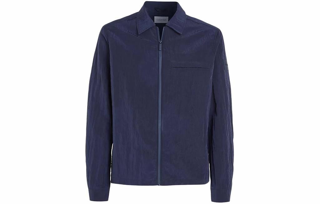 Куртка Calvin Klein Zip Collar Jacket Night Sky