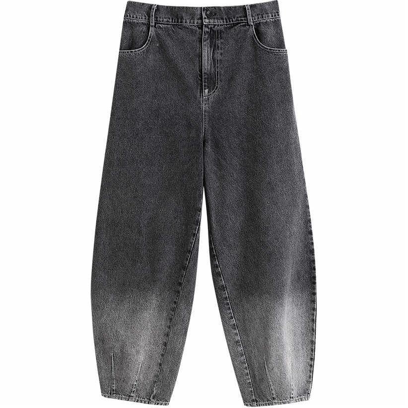 哈齿/hacikis Hacikis Harem Jeans Black