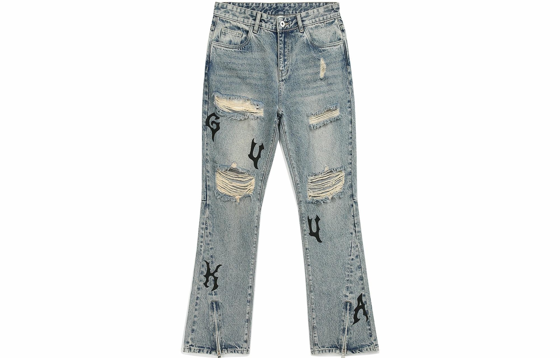 Guuka Vintage Straight Jeans Light Blue