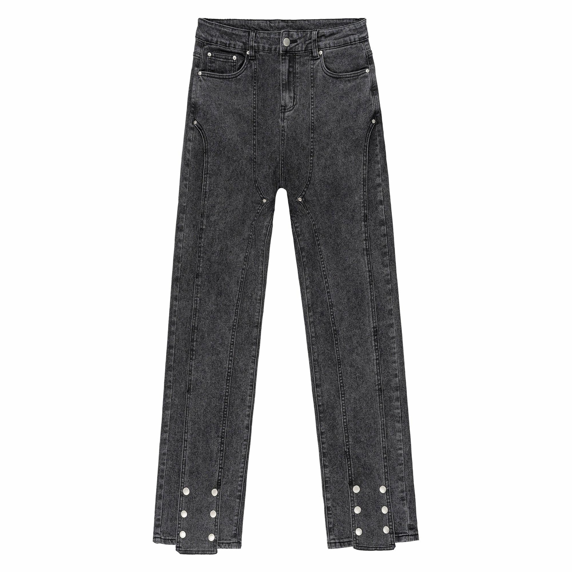 Xinyinsu Wide-Leg Jeans Black — фото 2