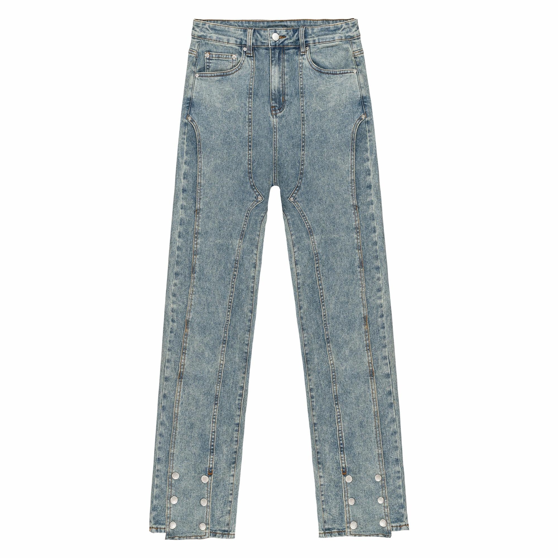 Джинсы Xinyinsu Wide-Leg Jeans Black