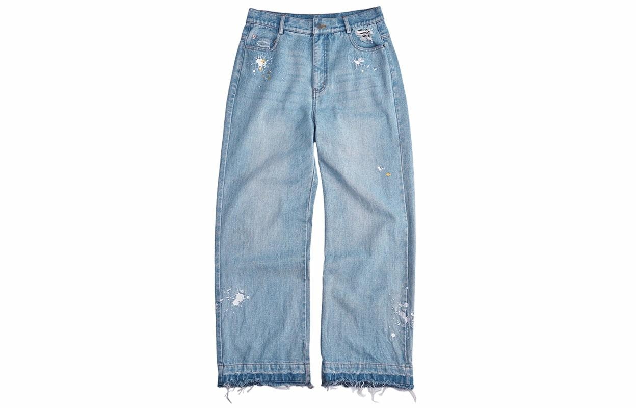 Джинсы NST NONSTOP Ink Embroidery Washed Jeans