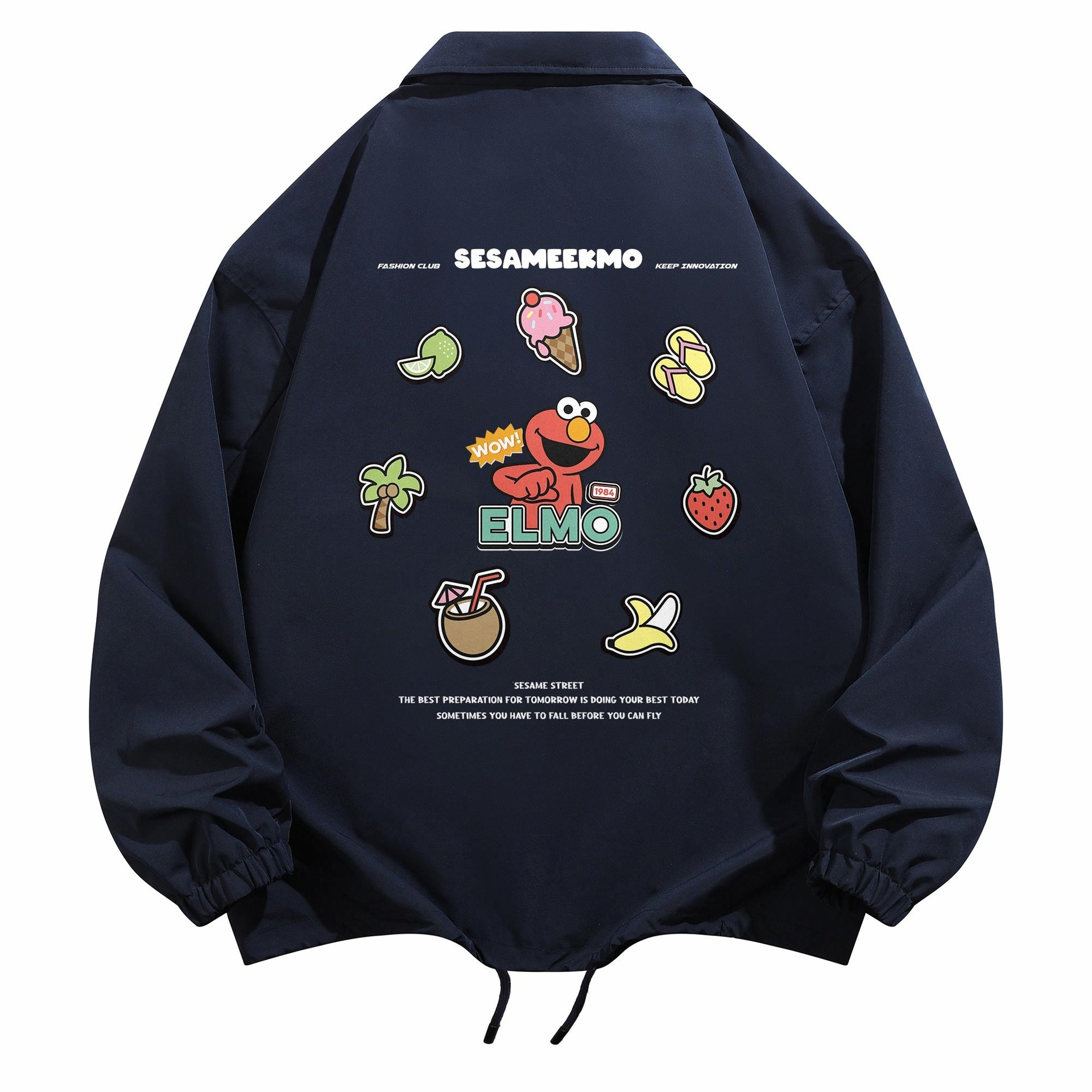 SESAME STREET/芝麻街 Sesame Street Coach Jacket