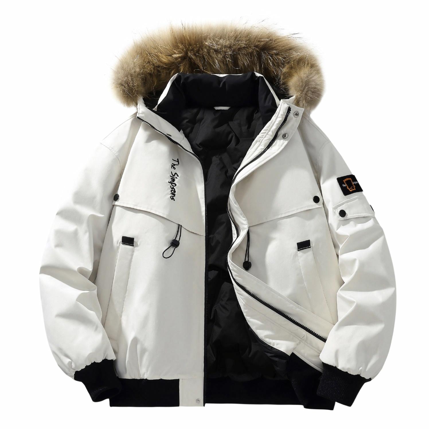The Simpsons/辛普森一家 The Simpsons Embroidered Down Jacket