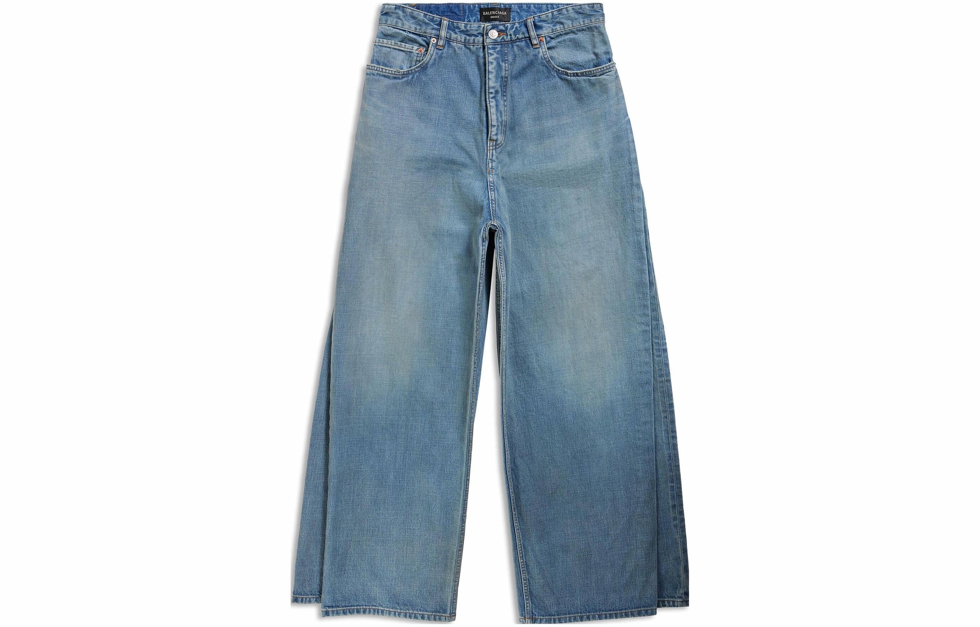 Джинсы Balenciaga FW23 Wide Leg Jeans