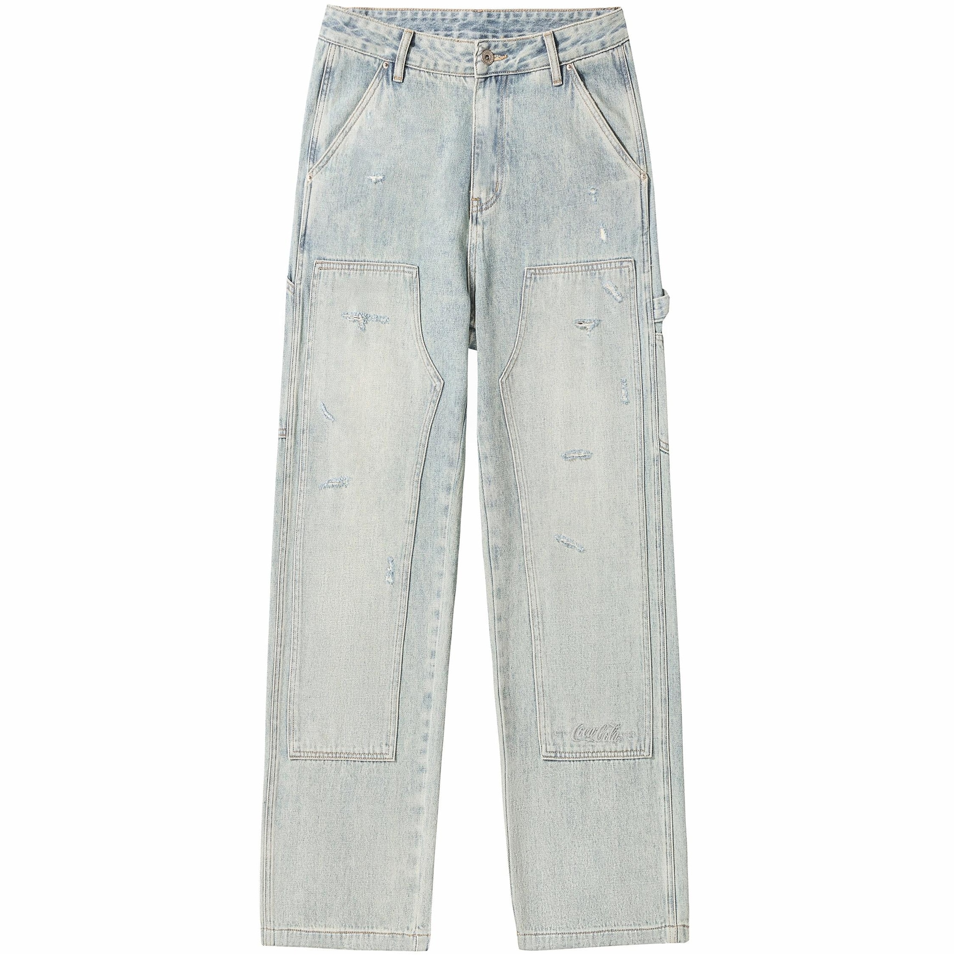 Coca-Cola/可口可乐 Coca-Cola Denim Pants