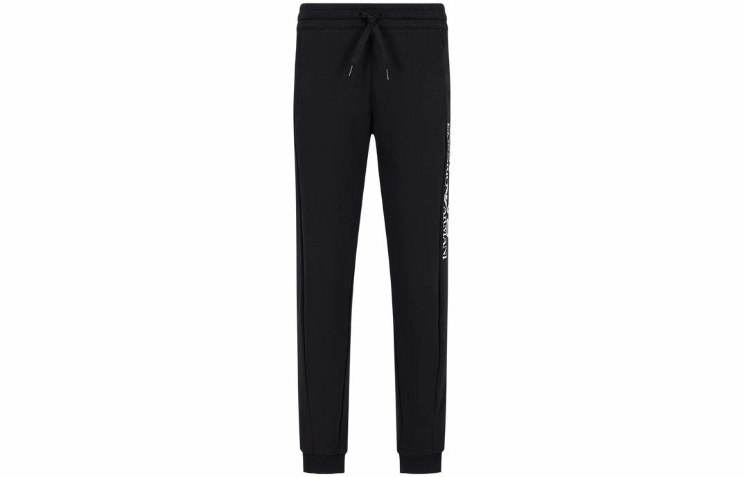 Emporio Armani EA7 Black Joggers