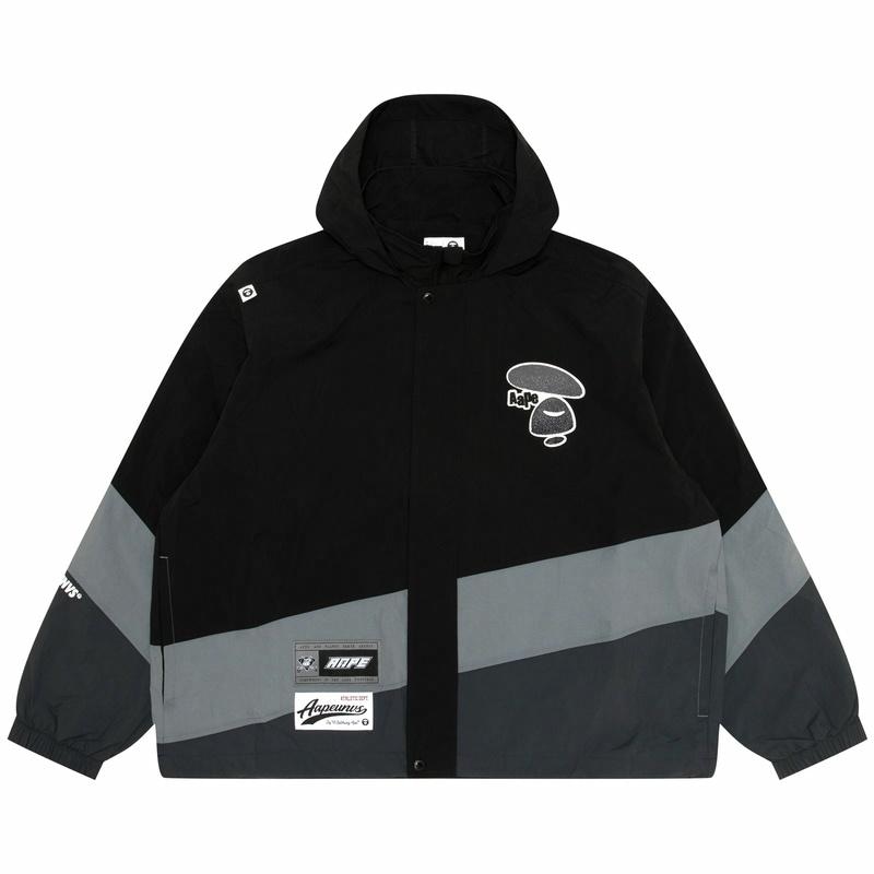 Aape FW24 Ape Head Badge Hoodie Jacket — фото 3