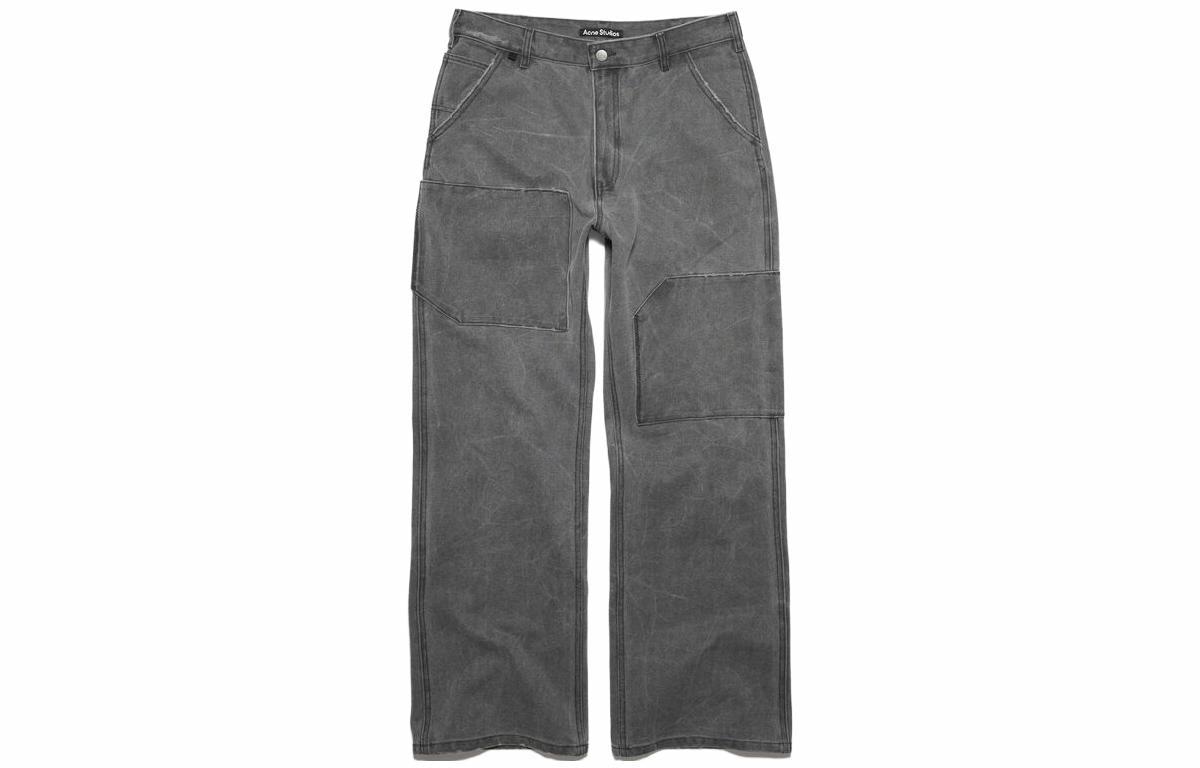 Acne Studios FW23 Patch Canvas Trousers