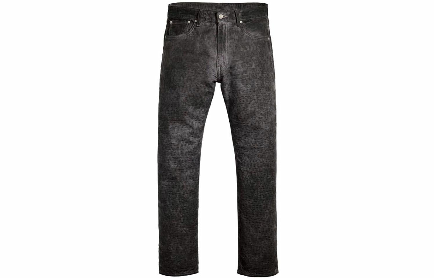 Stussy x Levi's FW23 Jacquard Five-Pocket Jeans Black