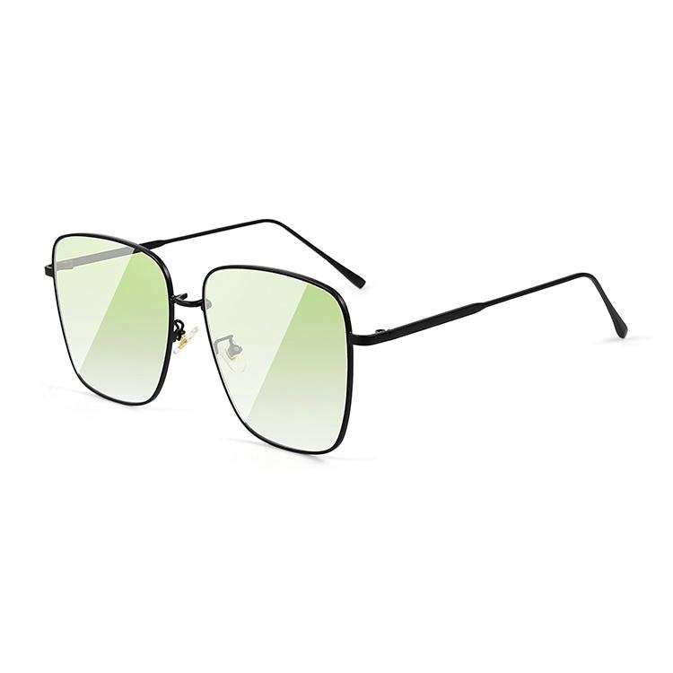 Bertha Gradient Green Sunglasses