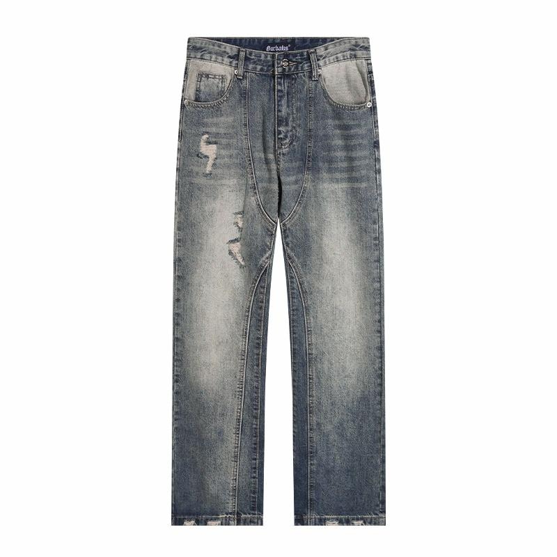 GURBAKS Retro Straight Jeans