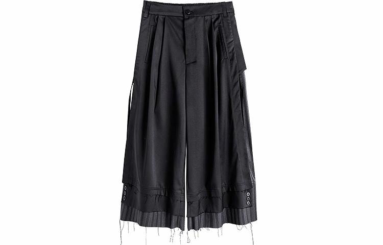 幻象者 Huànxiàngzhě Samurai Pants Black