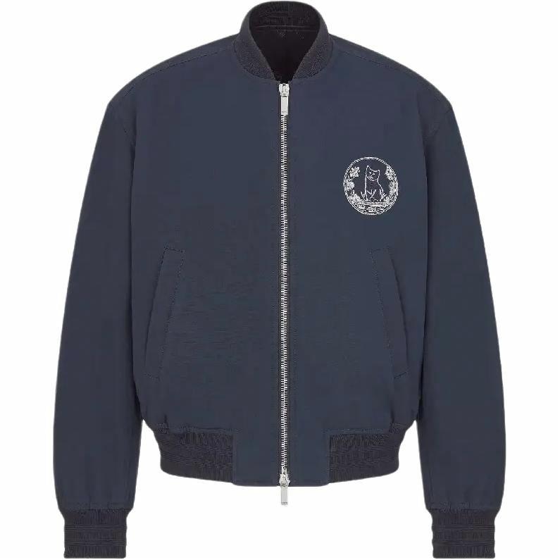 DIOR SS25 Dior and Hylton Nel Jacket Navy