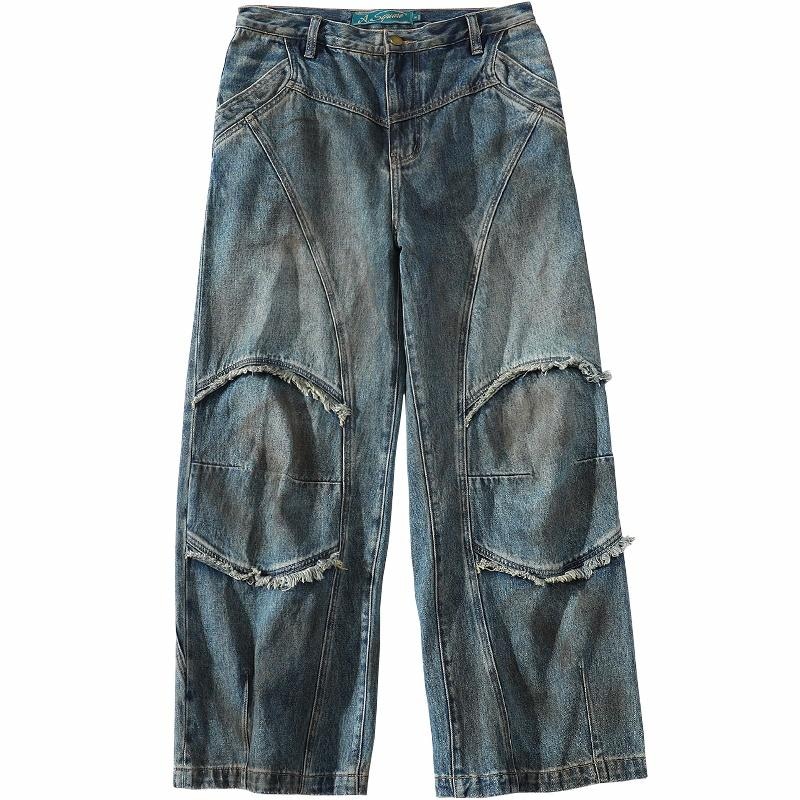 Джинсы A Square Roota A SQUARE ROOT Wide Leg Jeans