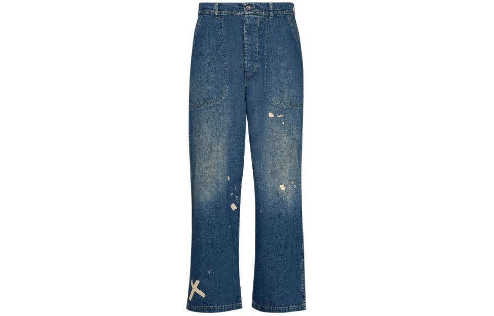 Maison Margiela Distressed Jeans — фото 5
