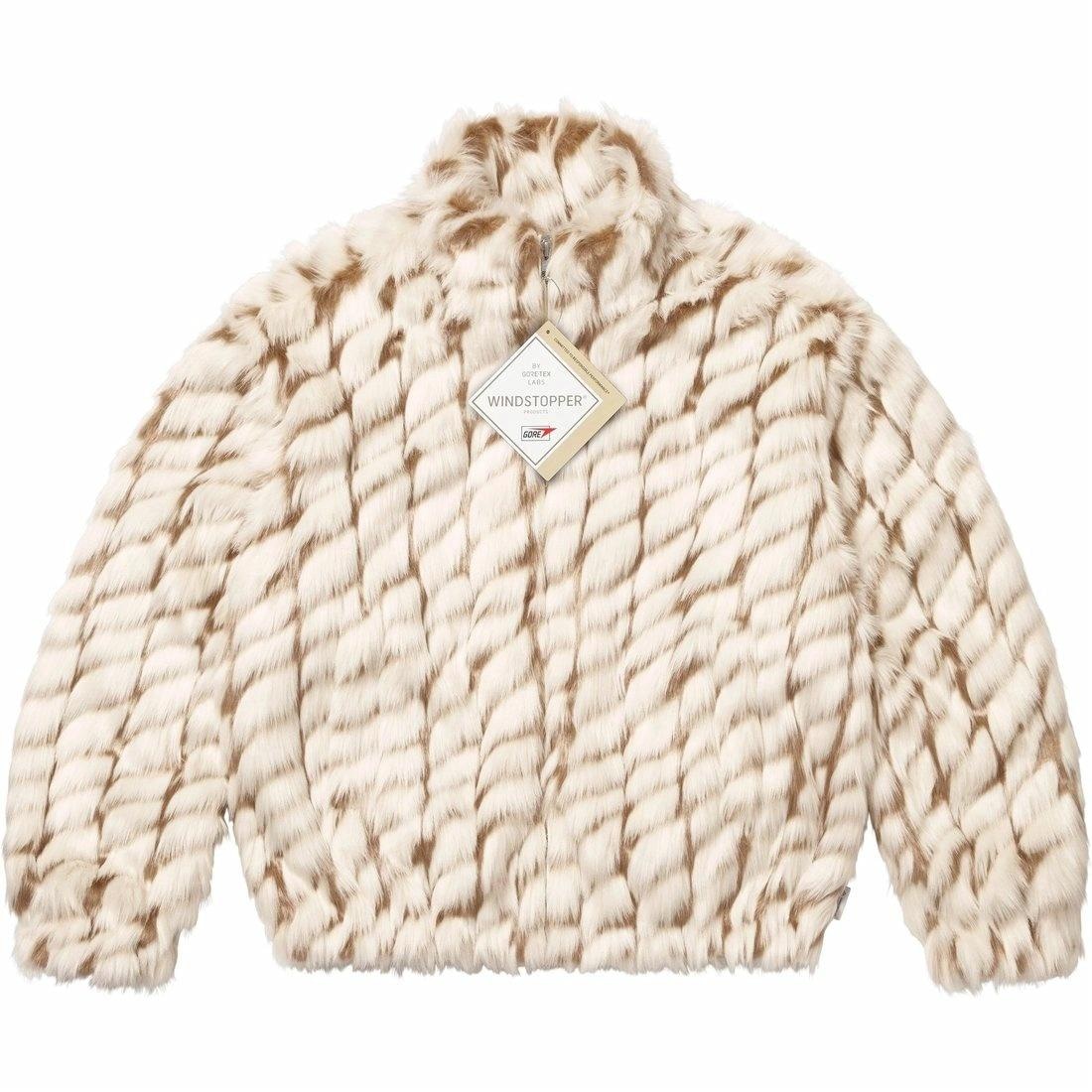 Supreme 2-Tone WINDSTOPPER Faux Fur Jacket — фото 6