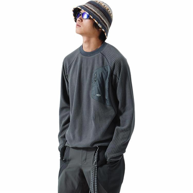 蓝岐 NOTHOMME BLUE Thermolite Fleece Sweatshirt — фото 6