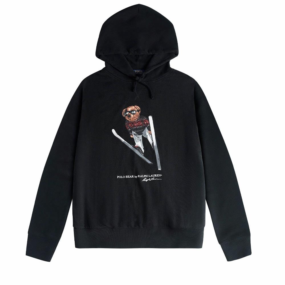 Polo Ralph Lauren Ski Bear Hoodie Black