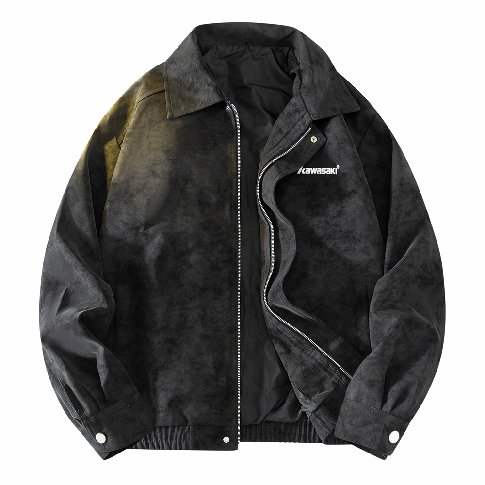 Kawasaki/川崎 Kawasaki Retro Logo Zip Jacket