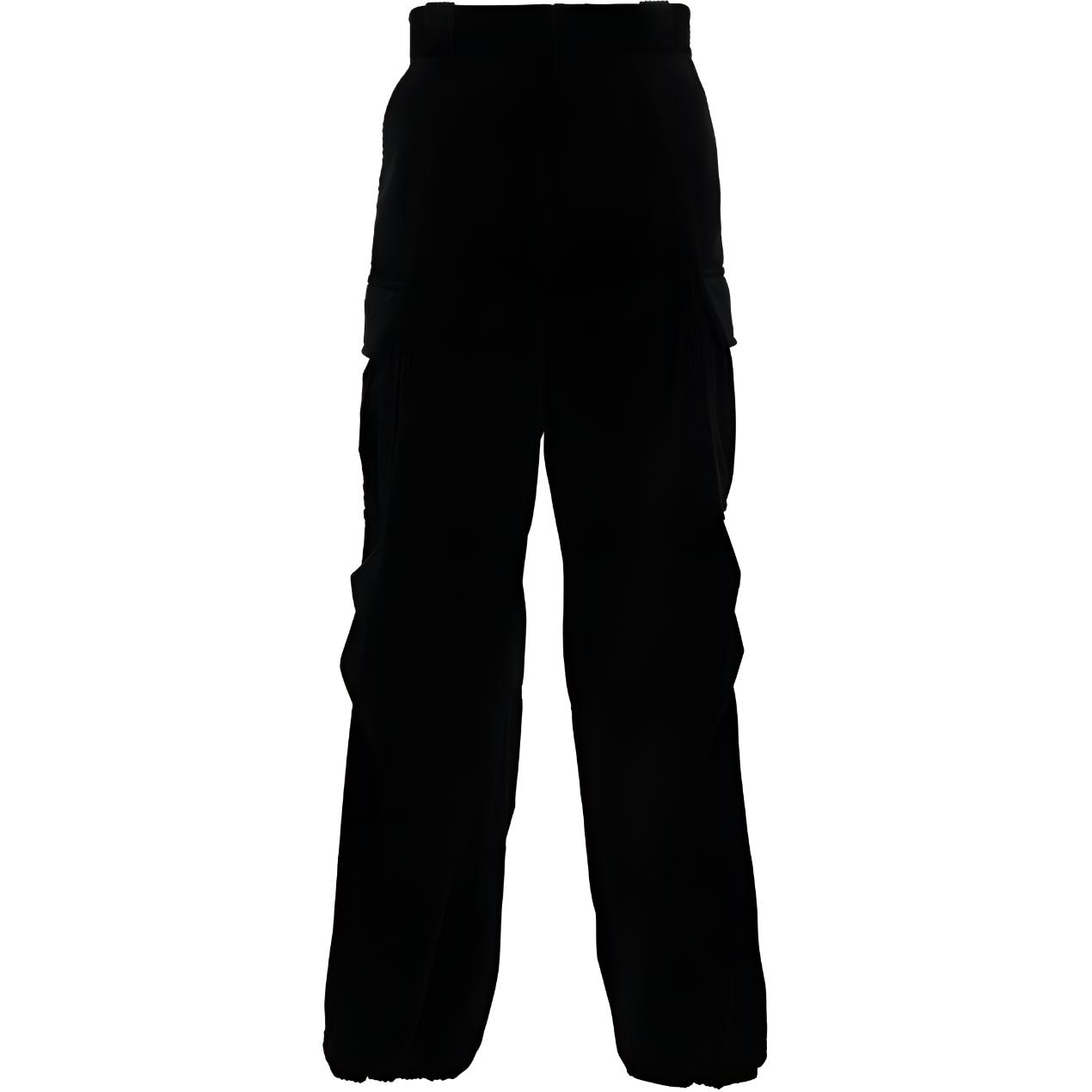 Prada SS24 Logo Drawstring Sweatpants Black