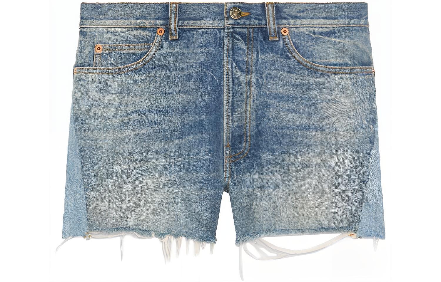 Брюки Gucci Denim Shorts