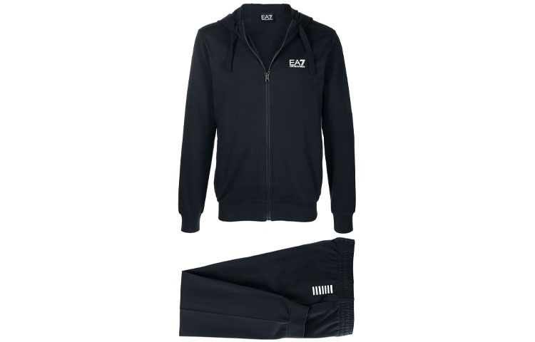 Emporio Armani EA7 Blue Tracksuit