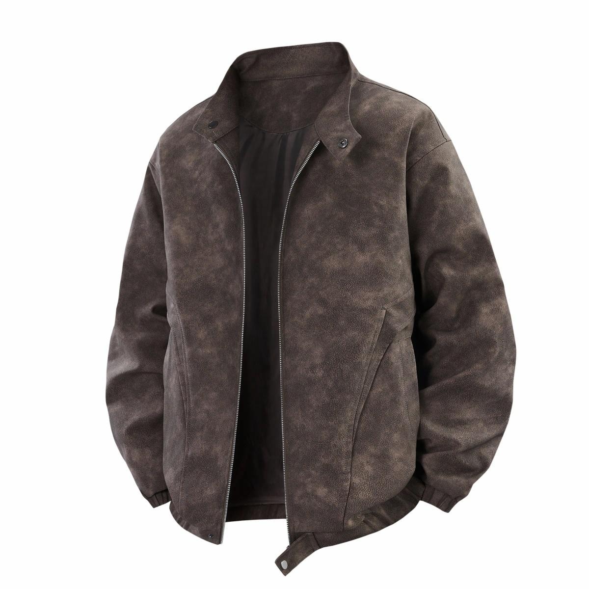 Lightning X Storm Retro Leather Jacket — фото 4