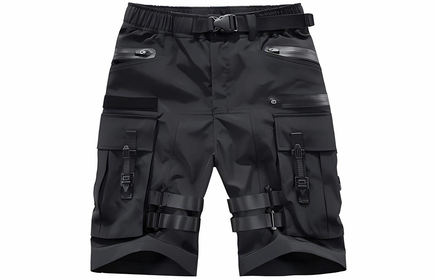 VIP Paratrooper Cargo Shorts Black