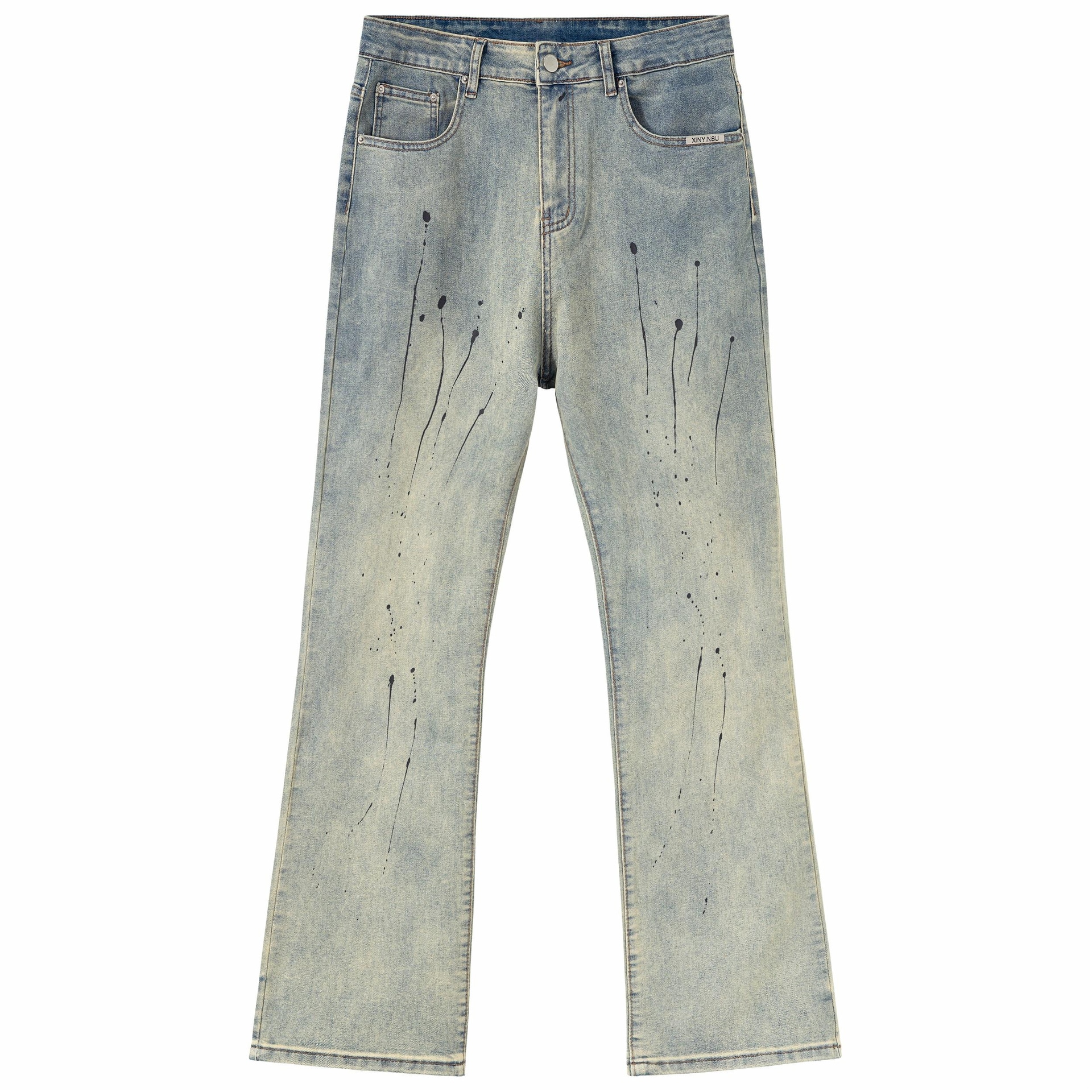 Джинсы Xinyinsu 24FW Yellow Mud Jeans