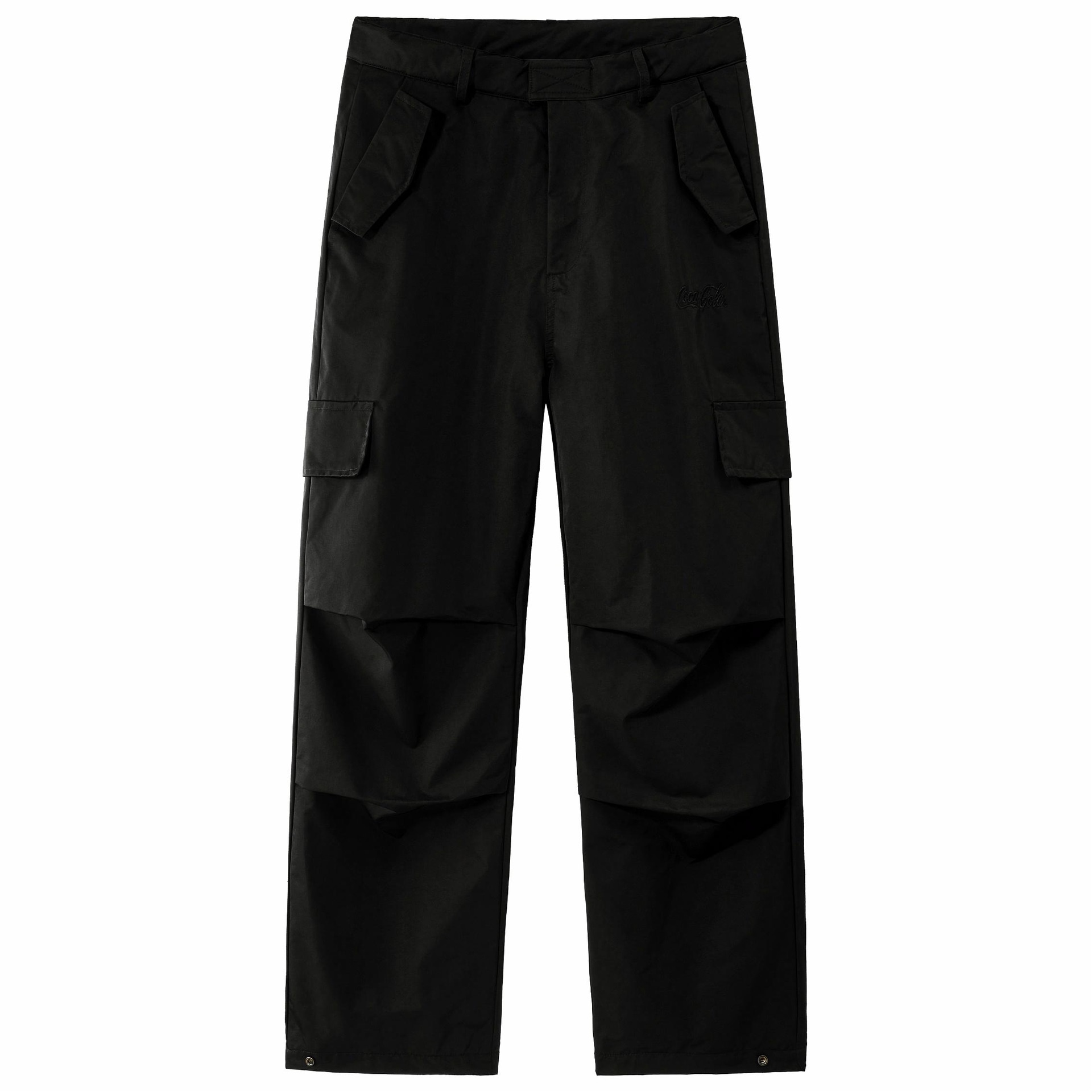 Coca-Cola/可口可乐 Coca-Cola Embroidered Down Pants Black