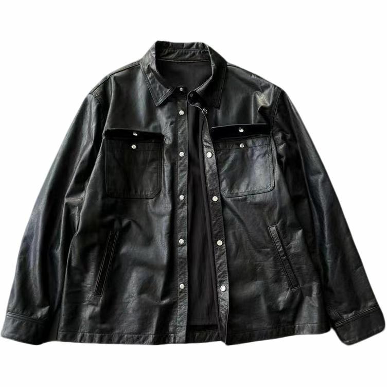 See Also Cross Button Biker Jacket Black