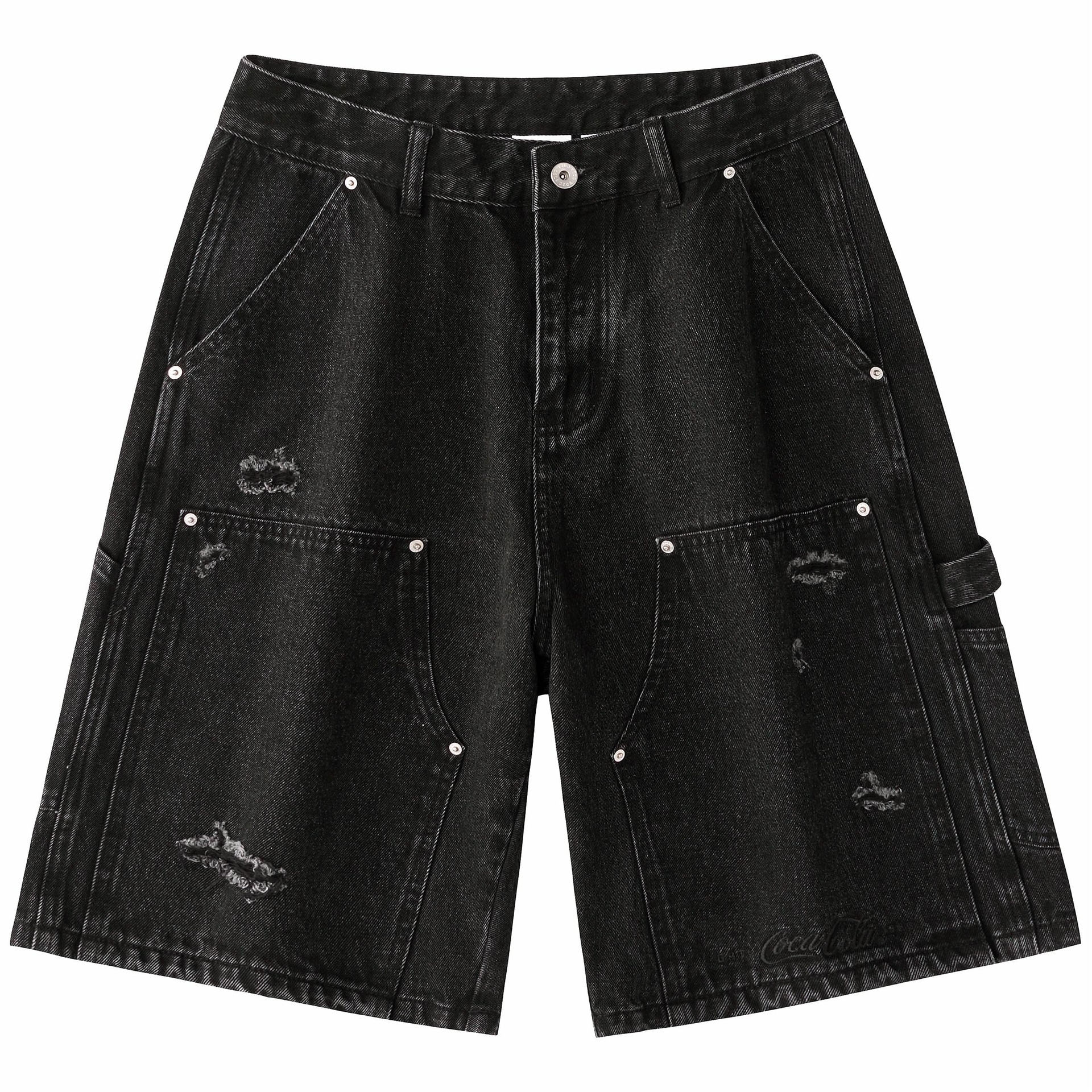 Coca-Cola/可口可乐 Coca-Cola Denim Shorts