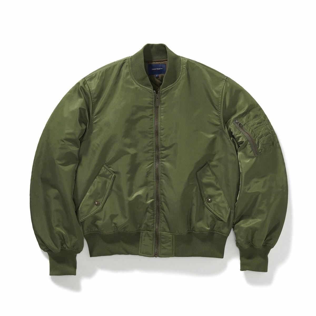 714STREET MA1 Flight Jacket