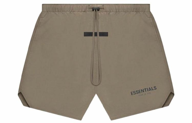 Fear of God Essentials FW21 Volley Short Harvest logo