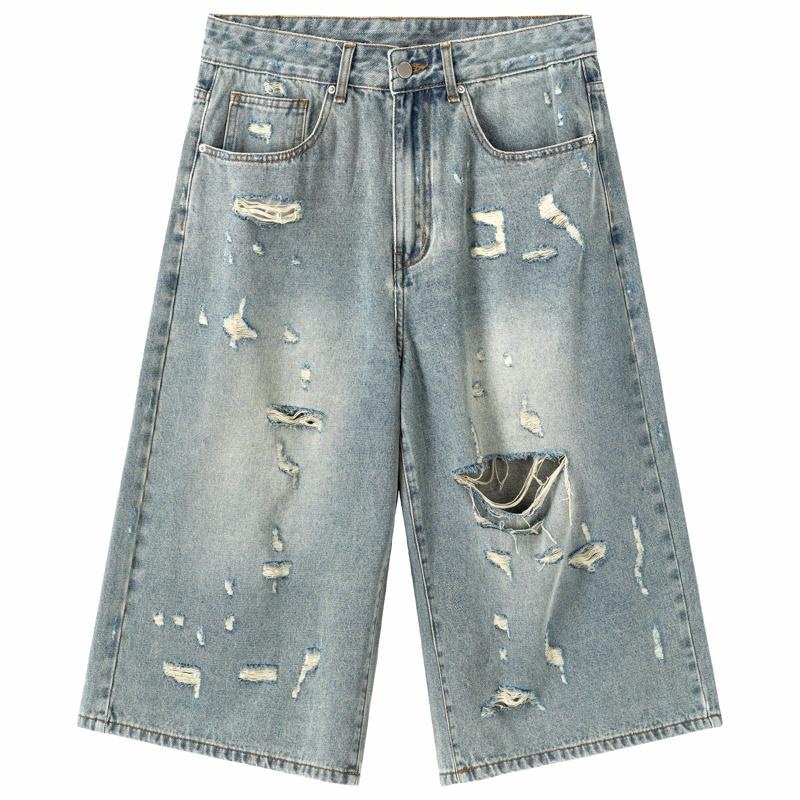 Брюки Xinyinsu SS24 Baggy Shorts Blue